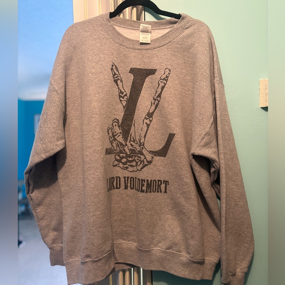 Gray Lord Voldemort Sweatshirt
